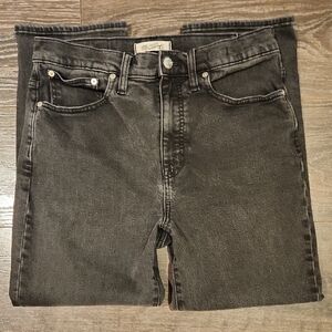 ❤️ MADEWELL HIGH RISE CLASSIC STRAIGHT LEG JEANS, 8 (29)